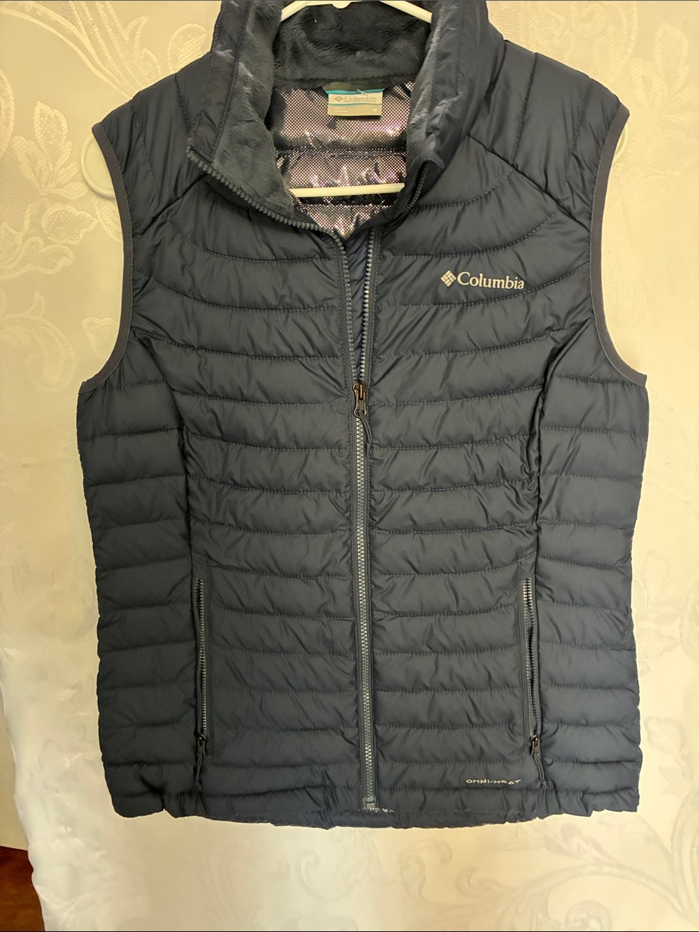 Women’s Columbia Navy Quilted Packable Women's Puffer Vest